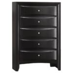 BRIANA 5-PIECE QUEEN BEDROOM SET BLACK - Image 9
