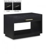 Avery Solid Wood And Ash Veneer Nightstand