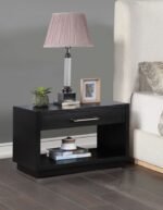 Avery Solid Wood And Ash Veneer Nightstand - Image 4