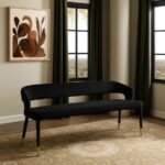 Destiny Velvet Upholstered Bench - Image 2