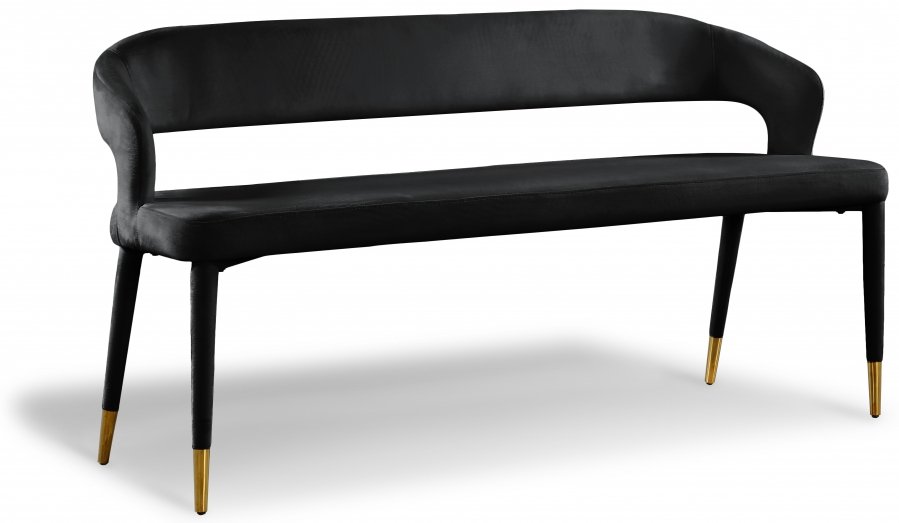 20287.jpg Destiny Velvet Upholstered Bench - Image 1