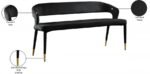 Destiny Velvet Upholstered Bench - Image 8