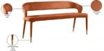 Destiny Velvet Upholstered Bench - Image 8