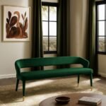 Destiny Velvet Upholstered Bench - Image 2