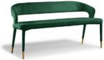 Destiny Velvet Upholstered Bench
