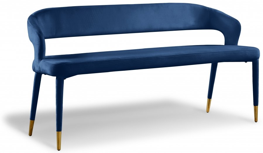 20292.jpg Destiny Velvet Upholstered Bench - Image 1