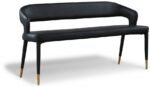 Destiny Vegan Leather Upholstered Bench