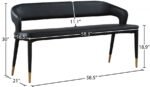 Destiny Vegan Leather Upholstered Bench - Image 7