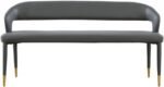 Destiny Vegan Leather Upholstered Bench - Image 4