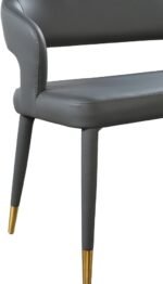Destiny Vegan Leather Upholstered Bench - Image 6