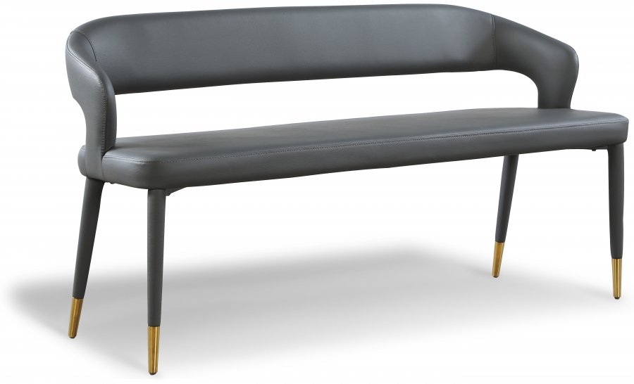 20294.jpg Destiny Vegan Leather Upholstered Bench - Image 1