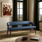 Destiny Vegan Leather Upholstered Bench - Image 2