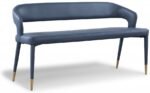 Destiny Vegan Leather Upholstered Bench