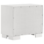 JESSICA 2-DRAWER NIGHTSTAND SNOW WHITE - Image 6