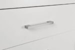 JESSICA 6-DRAWER DRESSER WITH MIRROR SNOW WHITE - Image 10