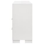 JESSICA 6-DRAWER DRESSER SNOW WHITE - Image 5