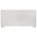 JESSICA 6-DRAWER DRESSER SNOW WHITE - Image 7