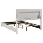 FELICITY 5-PIECE QUEEN BEDROOM SET WHITE HIGH GLOSS - Image 4