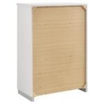FELICITY 5-PIECE QUEEN BEDROOM SET WHITE HIGH GLOSS - Image 13