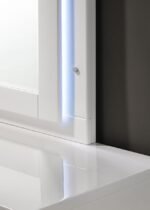 FELICITY 5-PIECE QUEEN BEDROOM SET WHITE HIGH GLOSS - Image 14