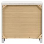 FELICITY 2-DRAWER NIGHTSTAND WHITE HIGH GLOSS - Image 7
