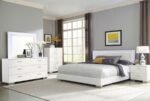 FELICITY 2-DRAWER NIGHTSTAND WHITE HIGH GLOSS - Image 12