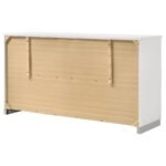 FELICITY 6-DRAWER DRESSER WHITE HIGH GLOSS - Image 8