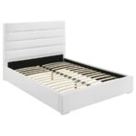 FELICITY 5-PIECE QUEEN BEDROOM SET WHITE HIGH GLOSS - Image 3