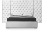 Grande Velvet Upholstered Bed