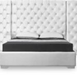 Grande Velvet Upholstered Bed