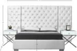 Grande Velvet Upholstered Bed - Image 3