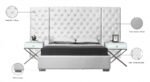 Grande Velvet Upholstered Bed - Image 4