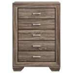 KAUFFMAN 5-PIECE QUEEN BEDROOM SET WASHED TAUPE - Image 13