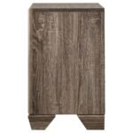 KAUFFMAN 2-DRAWER NIGHTSTAND WASHED TAUPE - Image 5