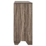 KAUFFMAN 6-DRAWER DRESSER WASHED TAUPE - Image 5
