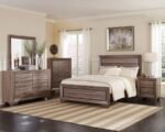 KAUFFMAN DRESSER MIRROR WASHED TAUPE - Image 5