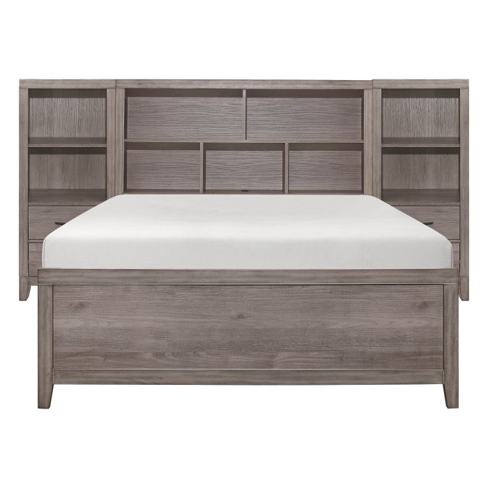 2042NB-1-10_gro__l-3.jpg 2042NBF*WBT 4pc Set Full Wall Bed with Toy Boxes (FB+2PNS+TFT) - Image 1