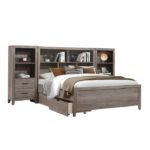 2042NBF*WBT 4pc Set Full Wall Bed with Toy Boxes (FB+2PNS+TFT) - Image 2