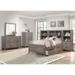 2042NBT-1* Twin Platform Bed - Image 5