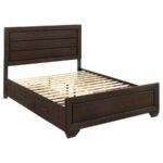 KAUFFMAN 5-PIECE QUEEN BEDROOM SET DARK COCOA - Image 3