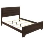 KAUFFMAN 5-PIECE QUEEN BEDROOM SET DARK COCOA - Image 3