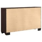 KAUFFMAN 5-PIECE QUEEN BEDROOM SET DARK COCOA - Image 8