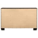 KAUFFMAN 6-DRAWER DRESSER DARK COCOA - Image 7