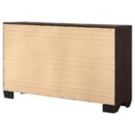 KAUFFMAN 6-DRAWER DRESSER DARK COCOA - Image 8