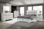 MIRANDA 5-PIECE QUEEN BEDROOM SET WHITE