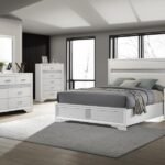MIRANDA 5-PIECE QUEEN BEDROOM SET WHITE