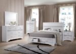 MIRANDA 5-PIECE QUEEN BEDROOM SET WHITE