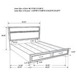MIRANDA 5-PIECE QUEEN BEDROOM SET WHITE - Image 15
