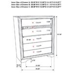 MIRANDA 5-PIECE QUEEN BEDROOM SET WHITE - Image 19