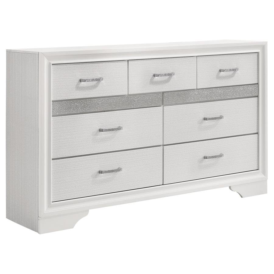 205113_02x900.jpg MIRANDA 9-DRAWER DRESSER WHITE - Image 1